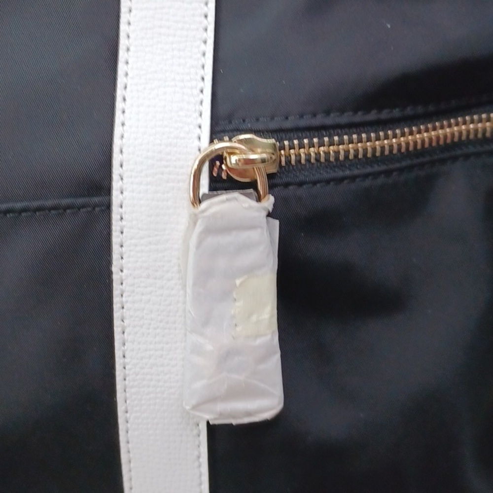 Henri Bendel Jetsetter Convertible Backpack Centennial Stripe NEW - Picture 5 of 13